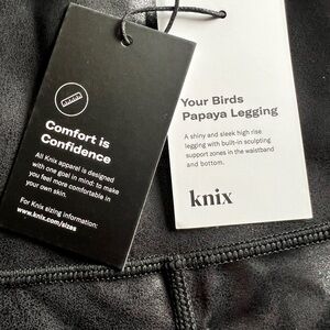 NWT KNIX Sculpt Leggings - Black XL